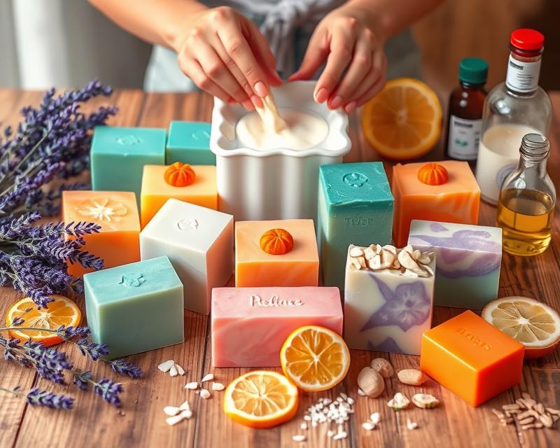 Tworzenie mydełek DIY – jak to zrobić krok po kroku?