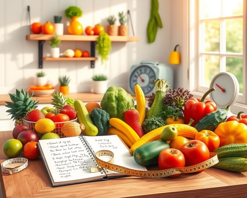 Jak samodzielnie ułożyć skuteczną dietę odchudzającą?