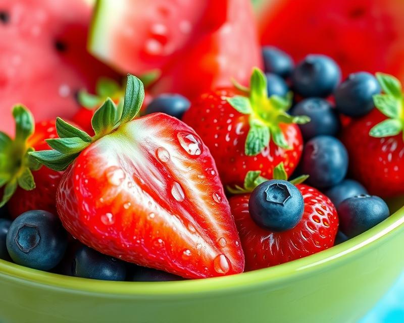 Niskokaloryczne owoce – idealny wybór do diety odchudzającej