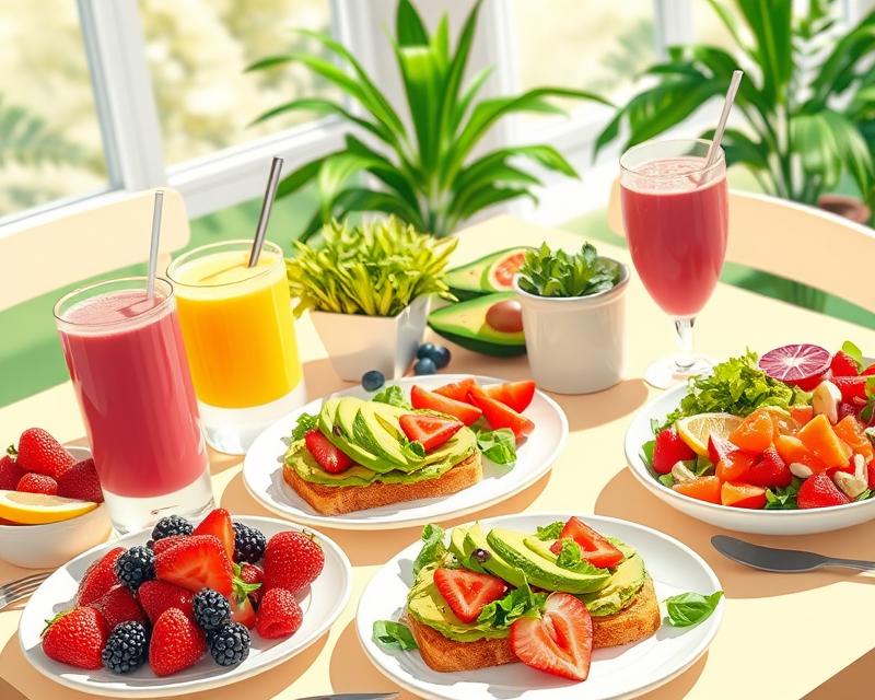 Lekkie śniadanie: zdrowe przepisy w mniej niż 5 minut