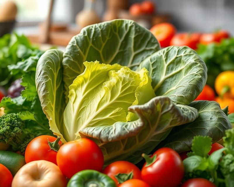 Sałata rzymska – zdrowotne właściwości i składniki odżywcze