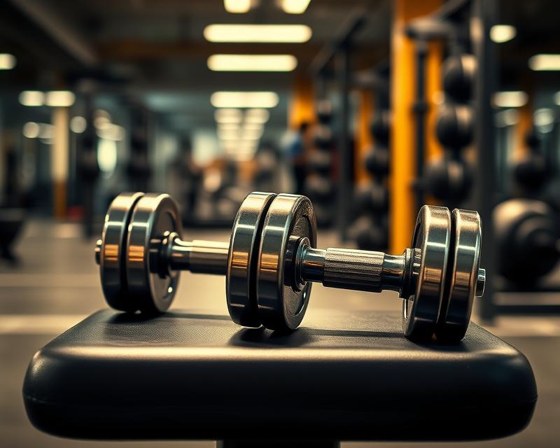 Wyciskanie hantli na ławce płaskiej – kluczowe wskazówki treningowe